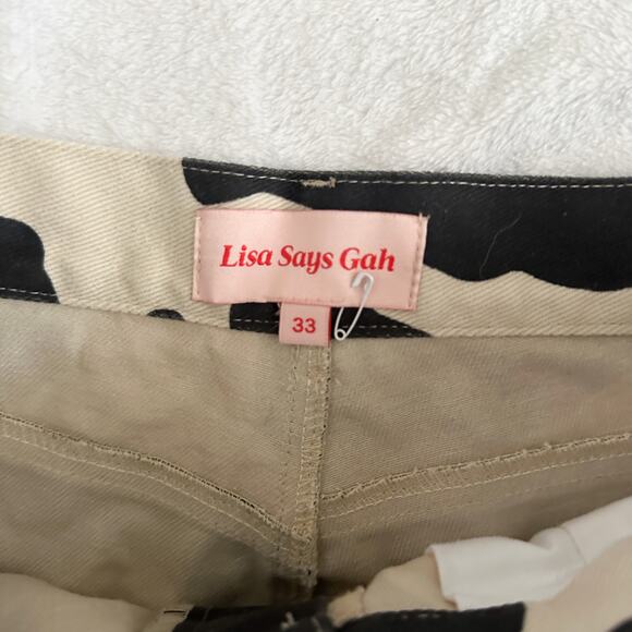 Lisa Says Gah Cow Print Robyn Jeans - Picture 10 of 10